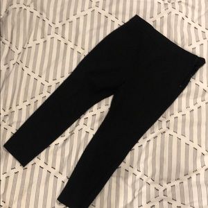 Black ankle pants